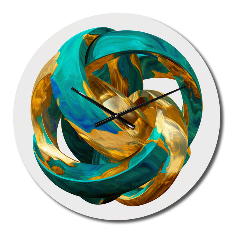 Metal Wall Clock, Medium
