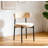 Beige Teddy Fabric Dining Chairs With Metal Legs, Set Of 4-79682947