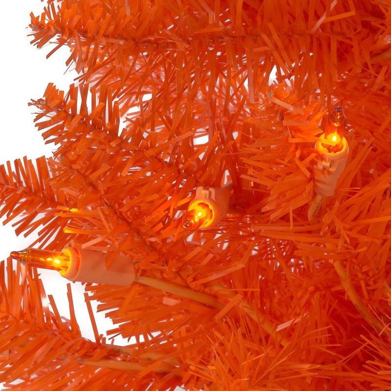 Arbre de Noël artificiel orange 3 'H