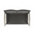 HAMPTON Outdoor Acacia Wood Wicker Loveseat, Durable and Stylish Patio Furniture for Backyard Relaxation-129006161