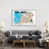 White Framed Canvas