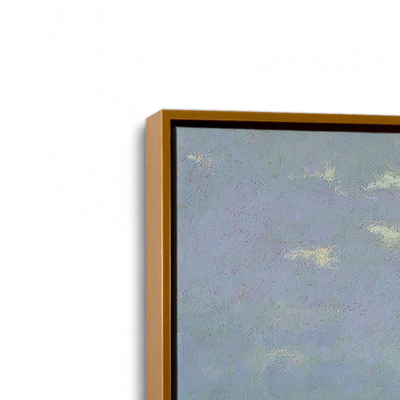 «Lemonade Skies», reproduction sur toile, Cadre flottant or poli, H 10 po x l 14 po x P 1,75 po