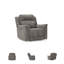Fauteuil inclinable électrique en similicuir Gordils-713640989