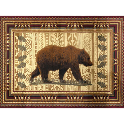 Multi Lodge Area Rug