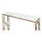 48'' Marble Top Console Table
