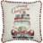 N/A Merry Christmas Square Throw Pillow
