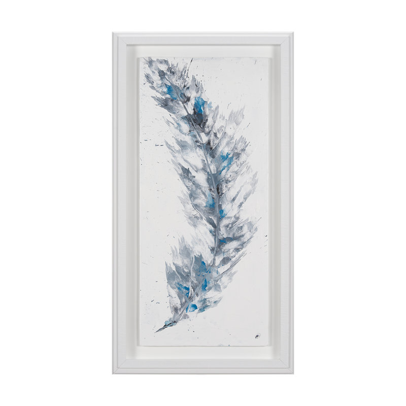Plume a Framed Handmade Original Artwork, Plume II