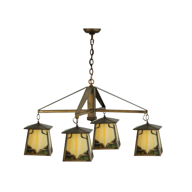 Rustic Lodge 4 - Light Chandelier