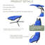 Chaise longue suspendue 1 personne Josian-1980836156