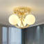 Plafonnier encastré 3 lumières en verre-1834459304