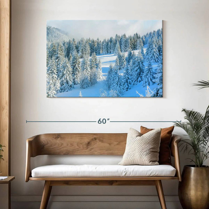 Alvord Pine Winter Wonderland, H 30 po x l 45 po