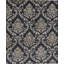 Hand Woven Wool Damask Area Rug