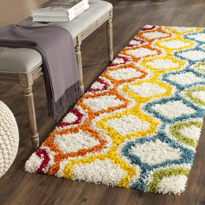 Sgk-Shag Kids Performance Geometric Rug