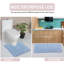Tapis de bain réversible décontracté 100% coton Casual Elegance Bathmat-1271082749-1271082693