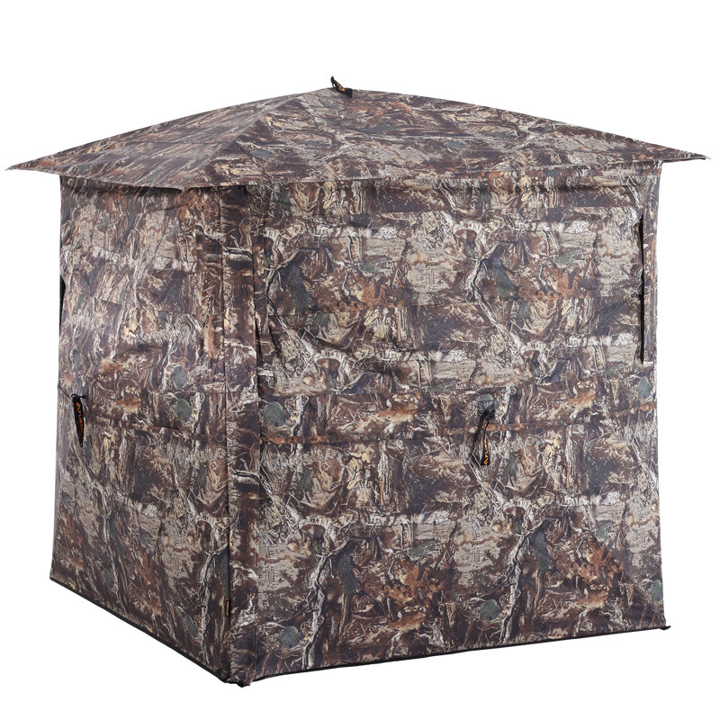 Hunting Blind, 2–3 Person Multi-Function Ground Blind, 270° View