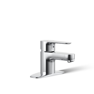 July Single-Handle Bathroom Sink Faucet with Escutcheon