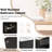 Dziadon 15.97 " W Wall Mounted Wall Mounted 1 Single Vanity Bathroom Vanity With Resin Top