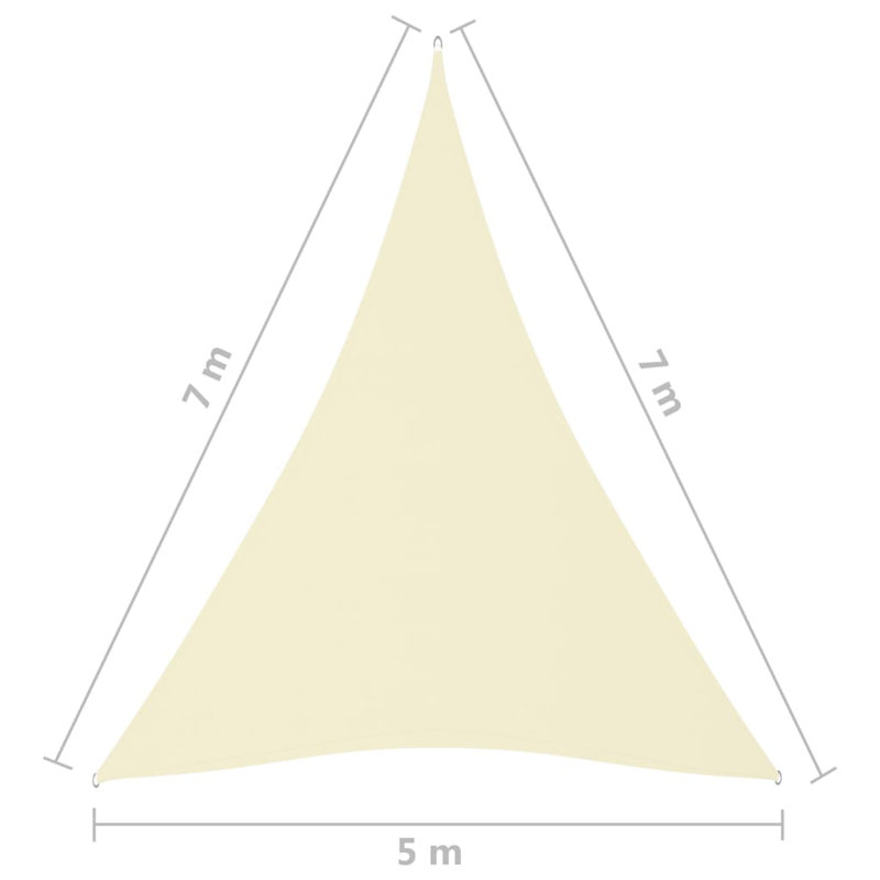 Rainsburg 3.6m x 3.6m Triangular Shade Sail