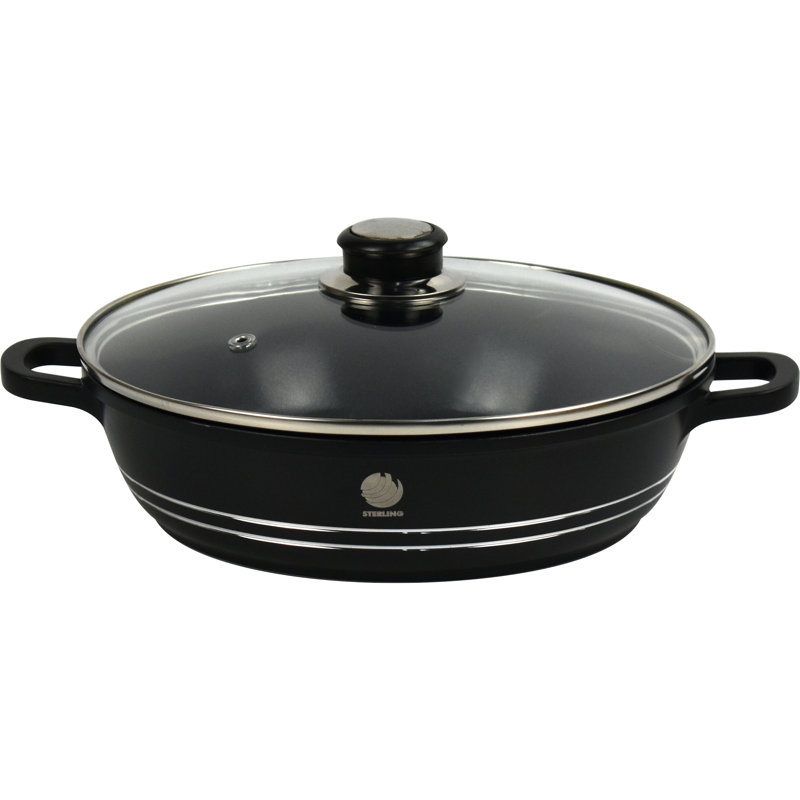 Latitude Run Birkle Braiser with Lid, 2.1