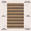 Tapis intérieur / extérieur à rayures géométriques Sutton Easy Jute-642086306-642086308