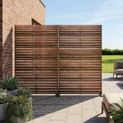 Outdoor Metal Privacy Screen Fence Panel