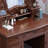 American style carved dressing table