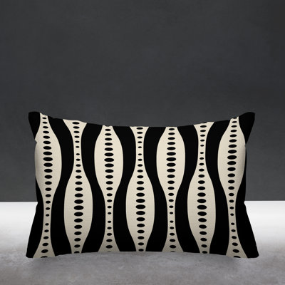 Claiborn Outdoor Reversible Throw Pillow