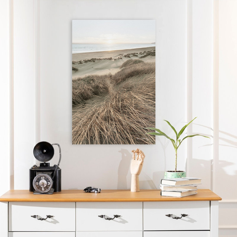 Graminées de plage et de plage modernes, H 24 po x l 16 po
