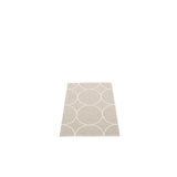 Boo Geometric Area Rug in Charcoal