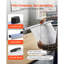 Pinces Blueprint, 30 pouces, bandes de reliure à pinces, construction en aluminium, grand rangement de documents, pour impression bleue, cartes, papier de construction