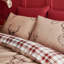 Stag Check Reversible Duvet Cover Set-119568999-114324217