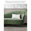 Méridienne en velours vert moderne et luxueux pour chambre à coucher et salon-1381541005