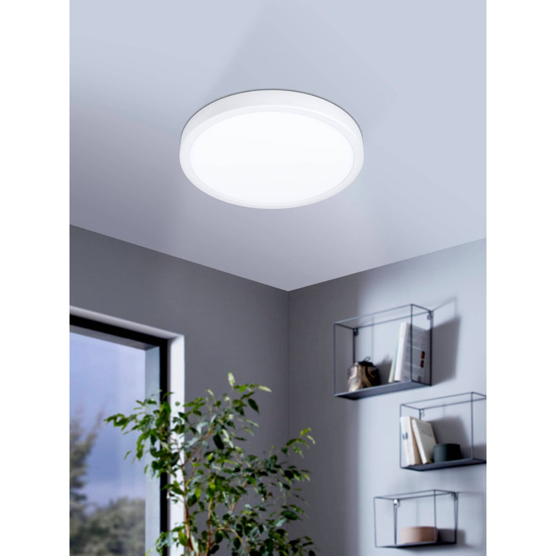 Mavel LED Flush Mount, White