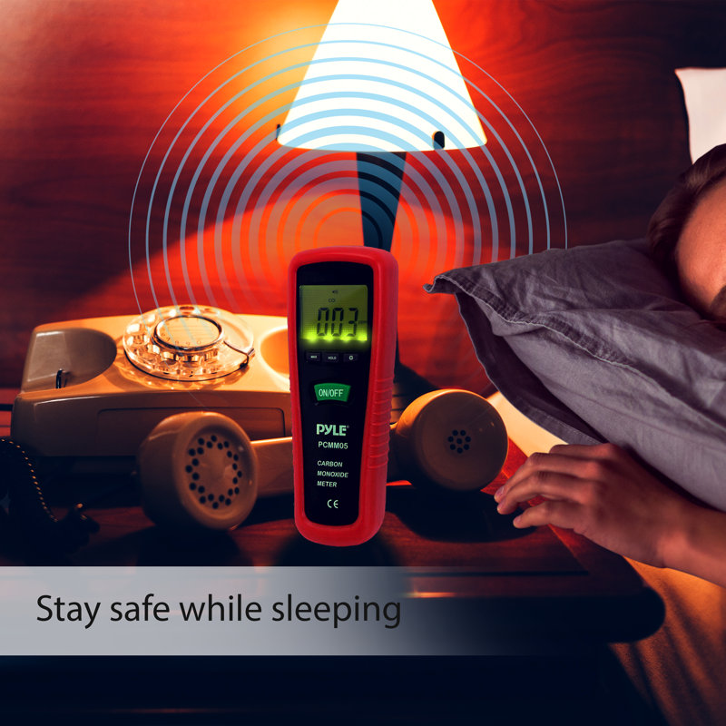 Pyle Free Standing Carbon Monoxide Detector
