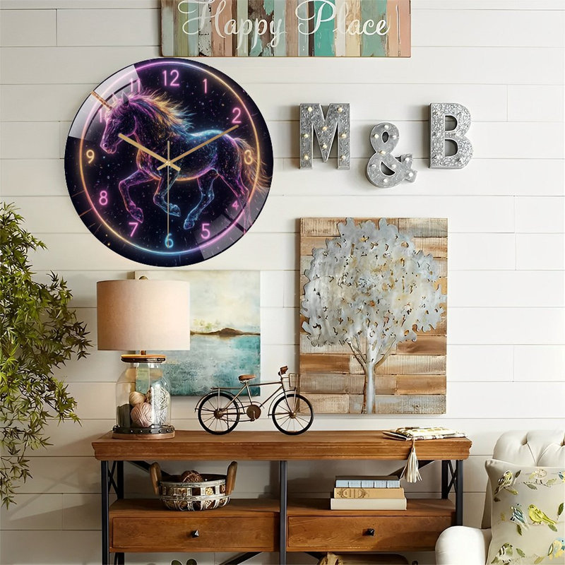 Horloge murale 12 po