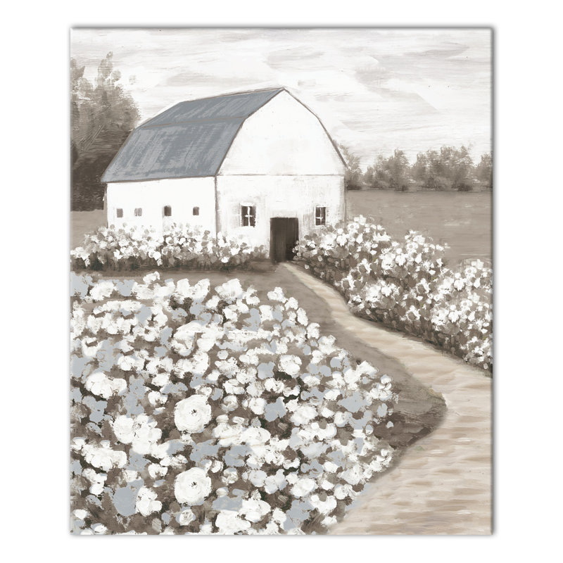 «Cool Toned Barn», reproduction sur toile