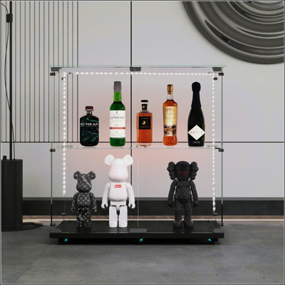 Vitrine en verre trempé