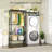 Over Washer Towel Storage Shelf - Adjustable Shelves And Hooks