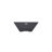 Rockland 27" Square Concrete Fire Pit Bowl-386090094-386238688