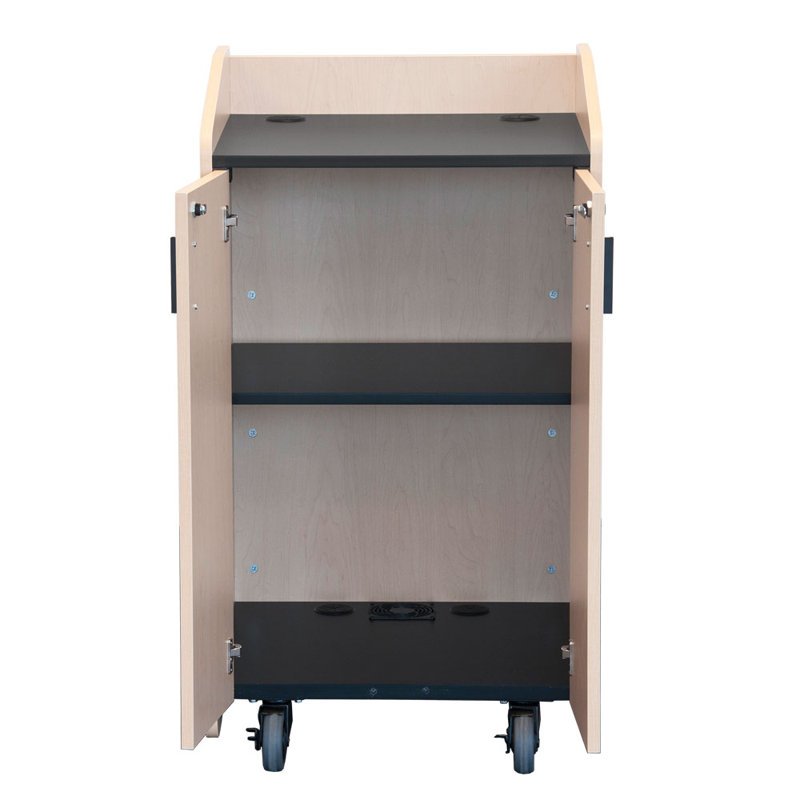 Lutrin supérieur plat, Érable