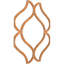 Panneau de plafond décoratif en bois Villarreal-83979933-83988960