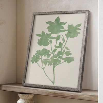 Vintage Garden I Framed Print - Solid Wood