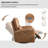 33.8" Wide Modern Comfortable Swivel And Rocker Power Recliner with USB Port-240829264