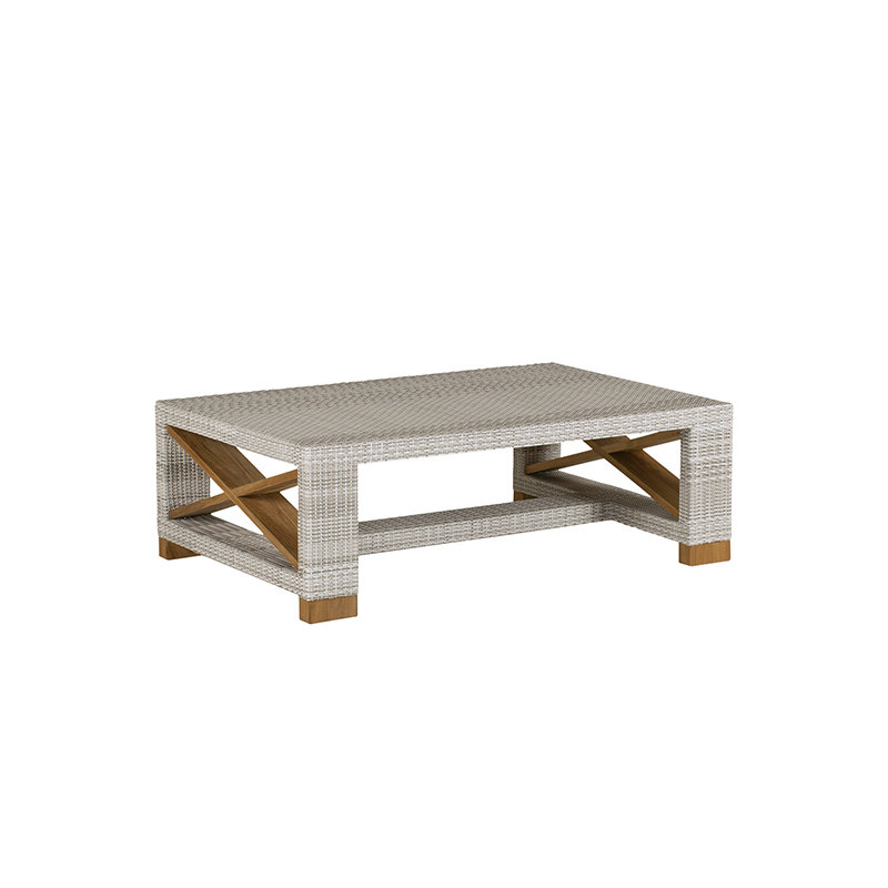 Jupiter Outdoor Coffee Table, Cool Gray
