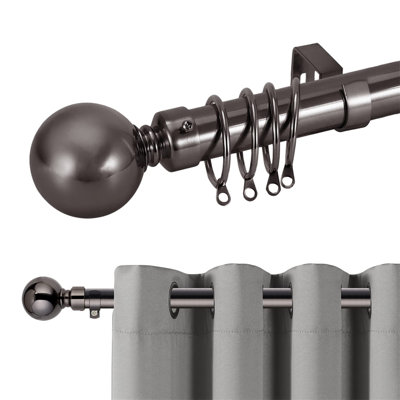 Sprague Adjustable Single Curtain Pole