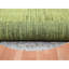 Tapis oriental rond 8 pi 1 po x 8 pi 1 po, vert foncé, en laine nouée à la main, doux et éclatant, tissé dense, rond