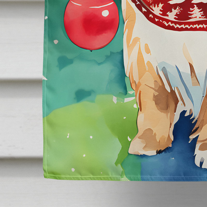 Double Sided Polyester Christmas, 40'' H x 28'' W