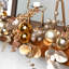 Glittered Mixed Leaves And Berries Artificial Christmas Garland - 9" - Unlit