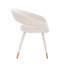 Chaise de salle à manger Darius Boucle