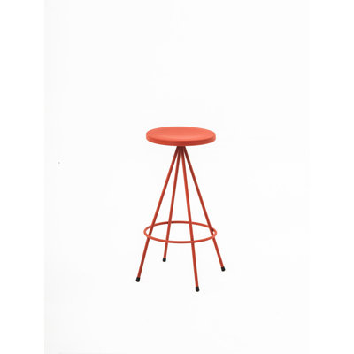 Anakie Powder Coated Steel Outdoor Stool